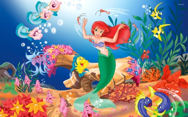 Little Mermaid Background High Resolution.