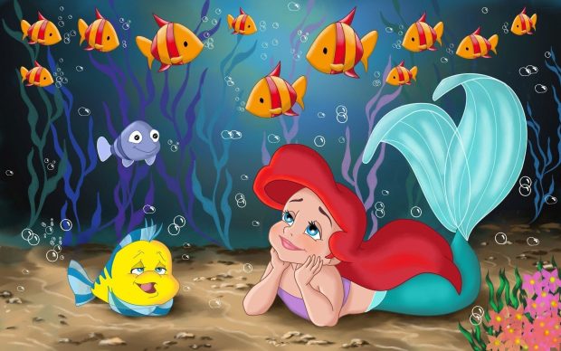 Little Mermaid Desktop Background.