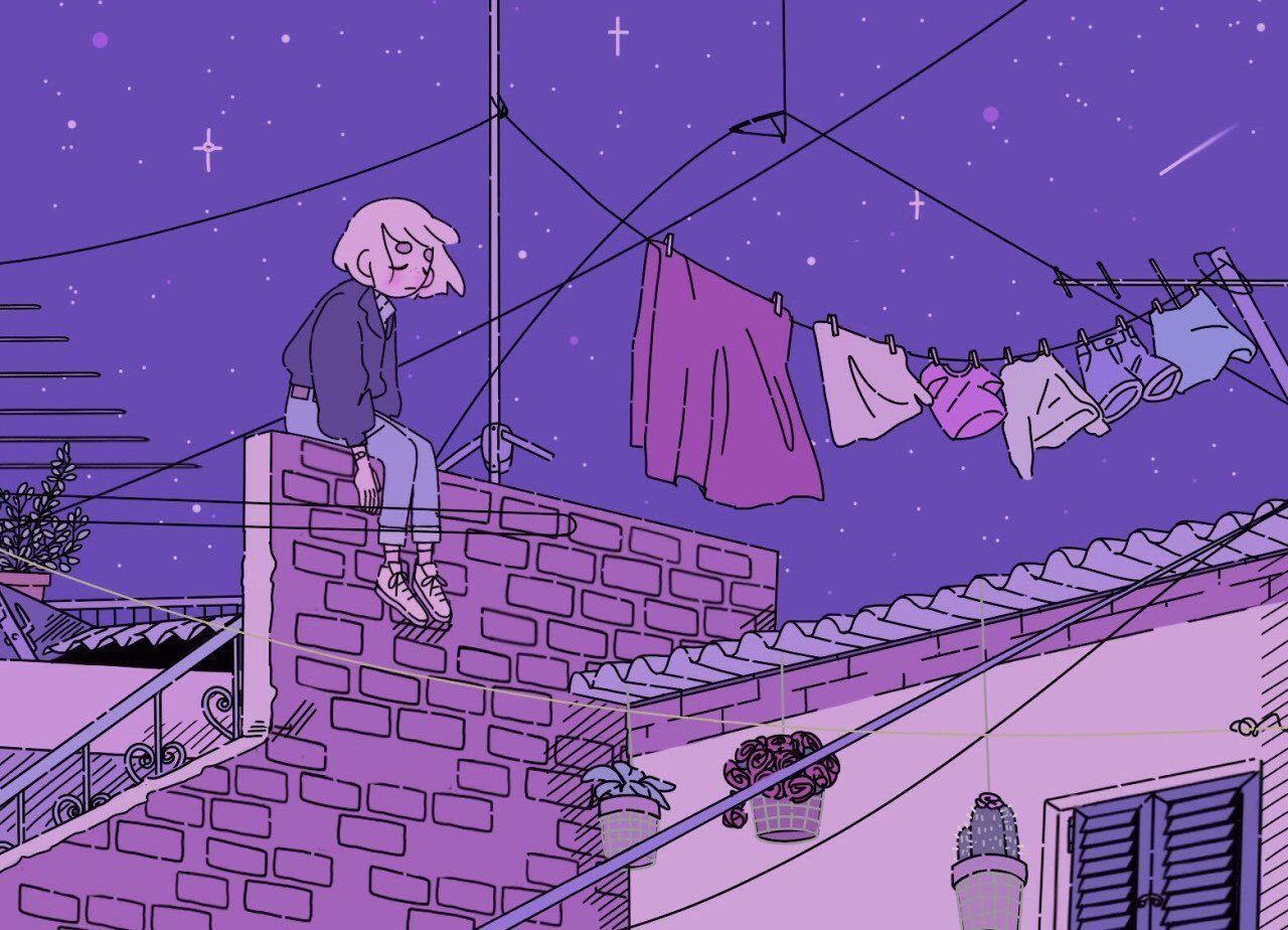 Lexica  Lofi anime wallpaper