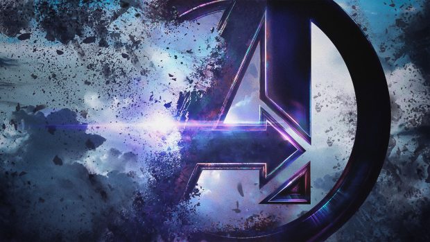 Logo Avengers Endgame Desktop Wallpaper HD.