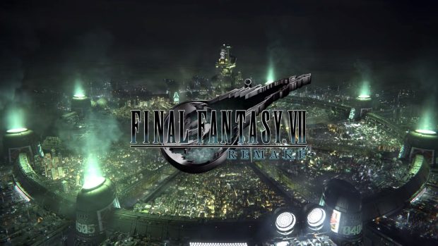Logo Final Fantasy 7 Remake Wallpaper HD.