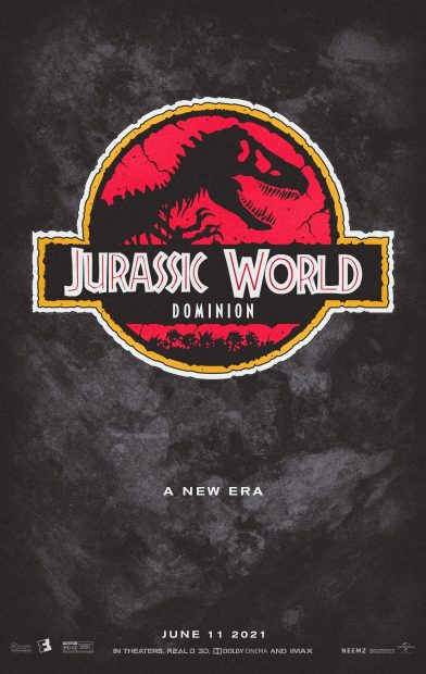 Logo Jurassic World Dominion Wallpaper HD.