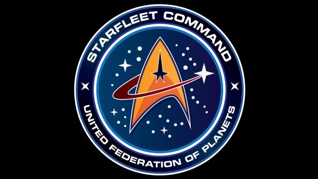 Logo Star Trek Background.