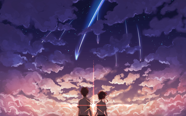 Love Anime Kimi No Na Wa Wallpaper HD.