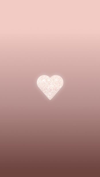 Love Rose Gold Iphone Cute Wallpaper.