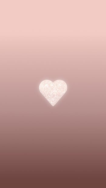 Love Rose Gold Iphone Cute Wallpaper.