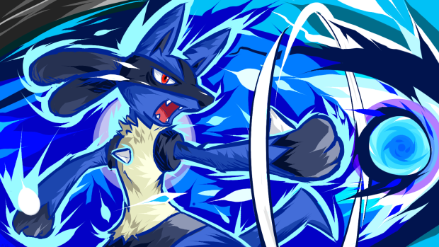 Lucario Wallpaper HD Free download.