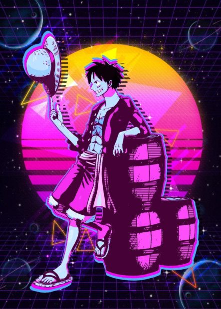 Luffy Aesthetic One Piece Wallpaper HD.