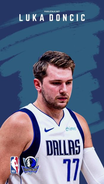 Luka Doncic Wallpaper for iPhone.