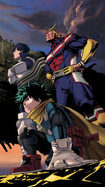 MHA Aesthetic Background for Mobile.