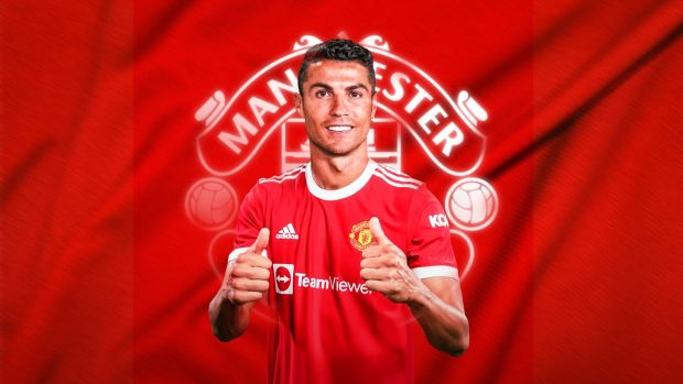 MU Cristiano Ronaldo Wallpaper HD.