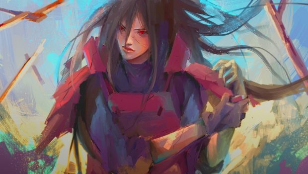 Madara Uchiha Desktop Wallpaper.