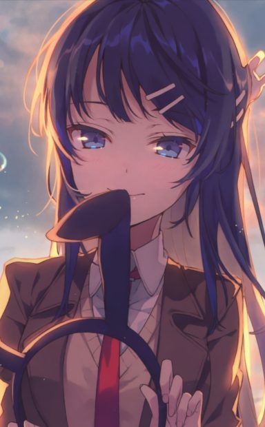 Mai Sakurajima Phone Wallpaper HD.