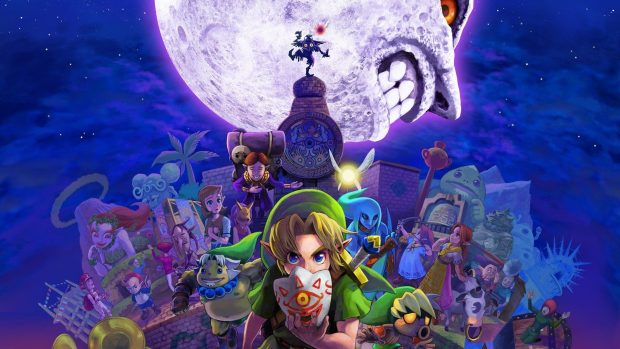 Majoras Mask HD Wallpaper Free download.