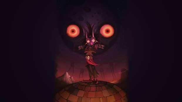 Majoras Mask Wallpaper HD 1080p.