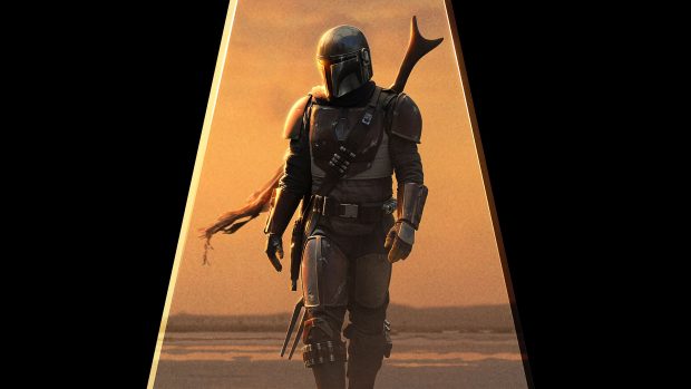 Mandalorian 4K Wallpaper for Mac.