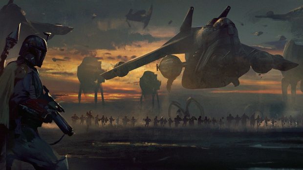 Mandalorian Background HD 1080p.