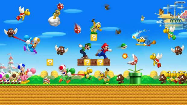Mario Background HD 1080p.