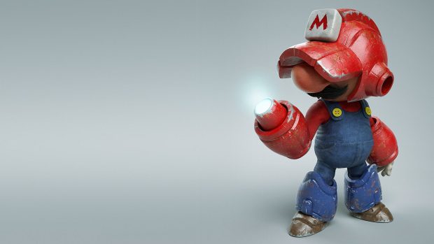 Mario HD Background Computer.