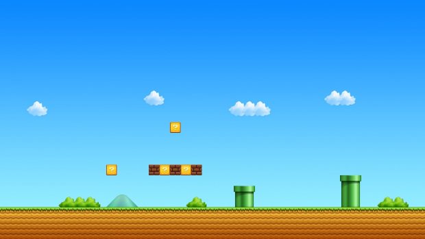 Mario HD Wallpaper Computer.