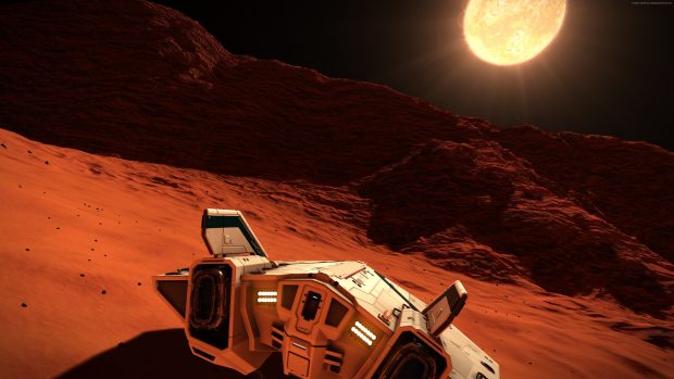 Mars Elite Dangerous Wallpaper HD.