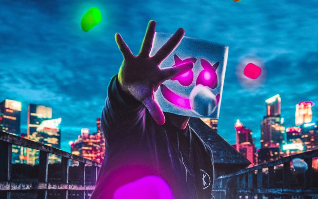 Marshmello HD Wallpaper Free download.