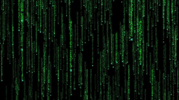 Matrix Wallpaper Computer.