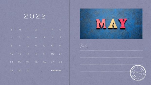 May 2022 Calendar Backgrounds High Quality.