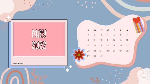 May 2022 Calendar Desktop Pictures.