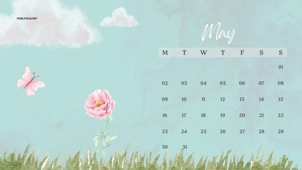 May 2022 Calendar Wallpaper High Quality.