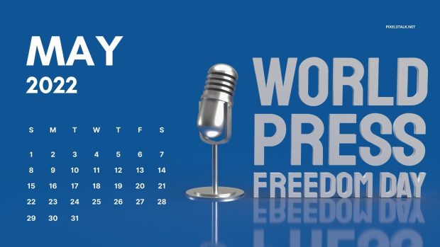 May 2022 Calendar Wallpaper World Press.