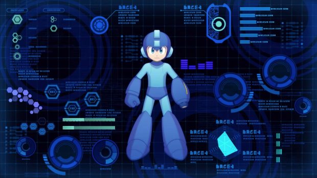 Megaman Desktop Wallpaper.