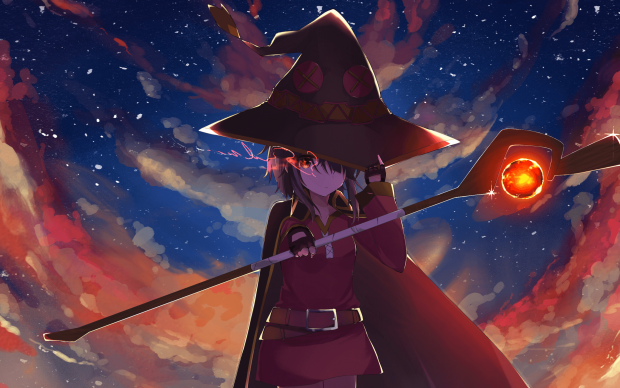 Megumin Wallpaper HD Free download.