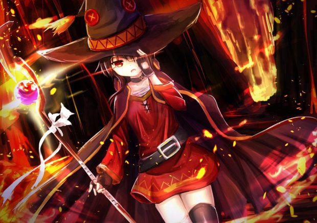 Megumin Wide Screen Wallpaper.