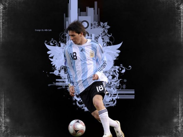 Messi Desktop Wallpaper.
