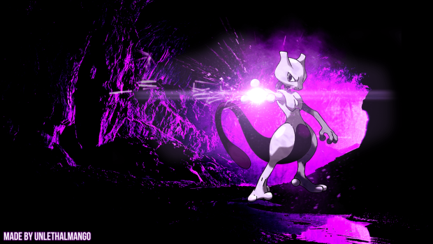 Mewtwo Wallpaper High Quality.