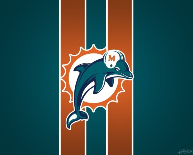 Miami Dolphins Wide Screen Wallpaper HD.