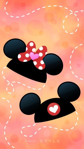 Mickey Mouse Valentines Day Wallpaper.