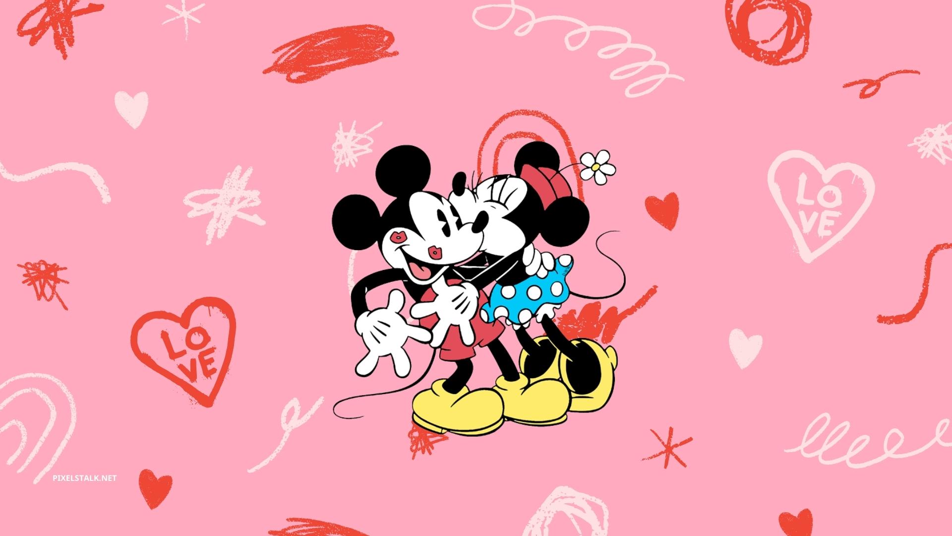 Match with Your Valentine Using These Phone Wallpapers Inspired by Iconic  Disney Couples  D23