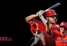 Mike Trout Desktop Wallpaper.