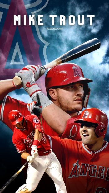 Mike Trout Wallpaper.