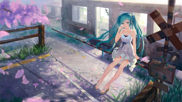 Miku Desktop Wallpaper.