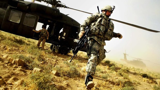 Military Wide Screen Wallpaper.