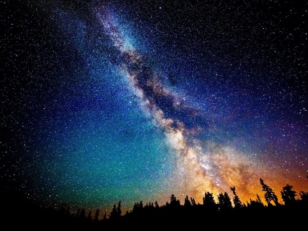 Milky Way HD Wallpaper.