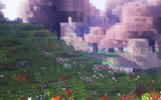 Minecraft Aesthetic Wallpaper for PC.