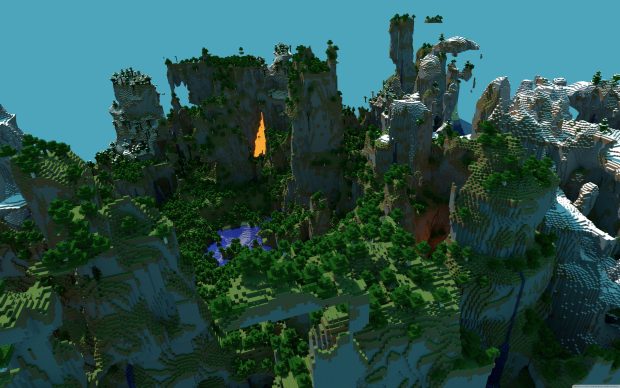 Minecraft Background High Resolution.
