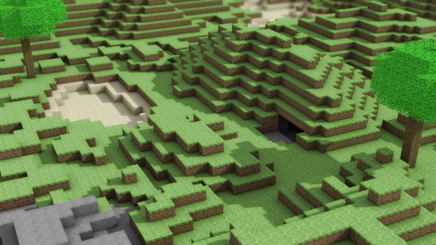 Minecraft HD Wallpaper Computer.