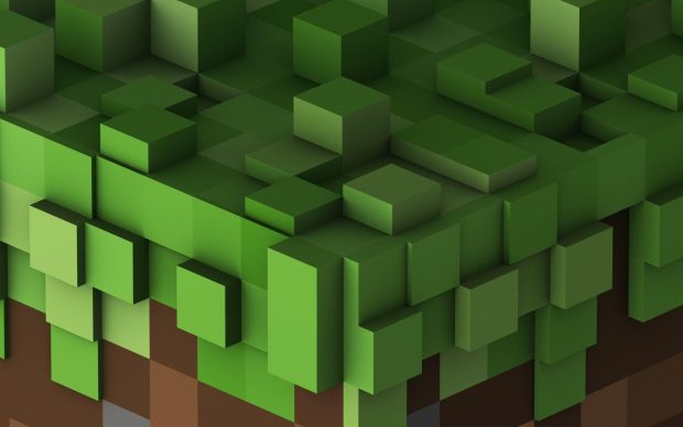 Minecraft Wide Screen Background.