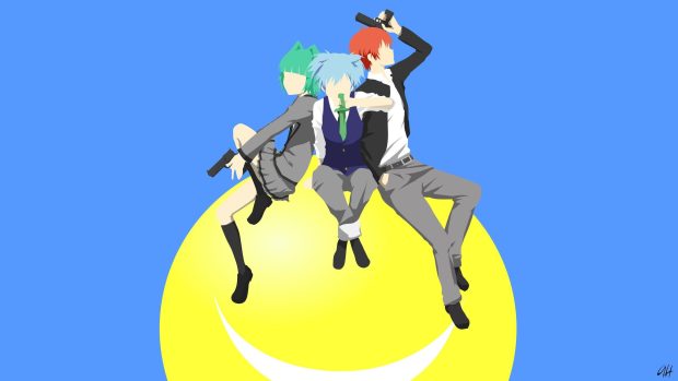 Minimal Assassination Classroom Wallpaper HD.