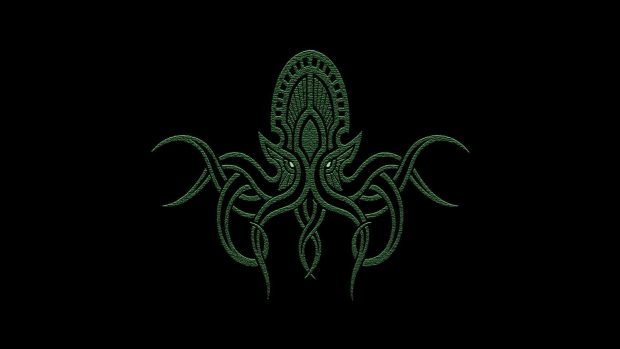 Minimal Cthulhu Wallpaper HD.